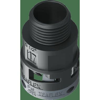 Raccordo diritto filetto maschio in poliammide IP66 product photo Photo 02 3XL