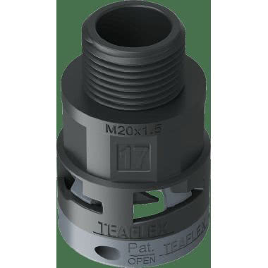 Raccordo diritto filetto maschio in poliammide IP66 product photo Photo 03 3XL