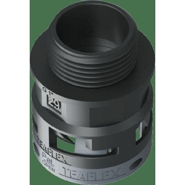 Raccordo diritto filetto maschio in poliammide IP66 product photo Photo 02 3XL