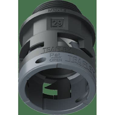 Raccordo diritto filetto maschio in poliammide IP66 product photo Photo 01 3XL