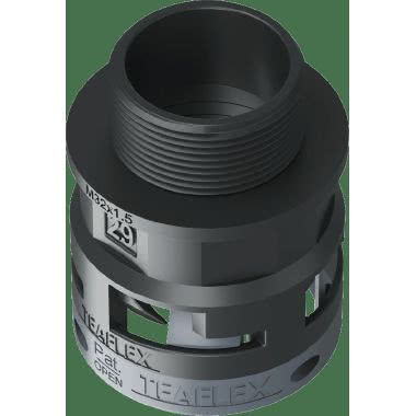 Raccordo diritto filetto maschio in poliammide IP66 product photo Photo 02 3XL