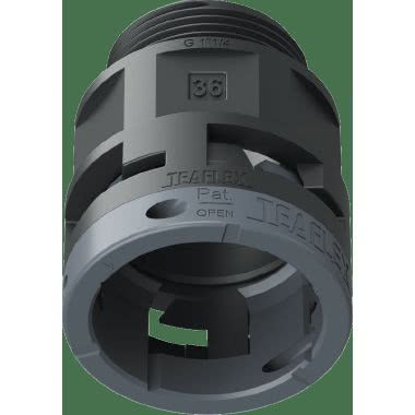 Raccordo diritto filetto maschio in poliammide IP66 product photo Photo 01 3XL