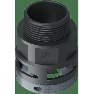 Raccordo diritto filetto maschio in poliammide IP66 product photo Photo 03 3XL