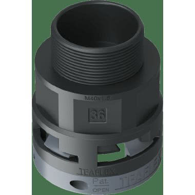 Raccordo diritto filetto maschio in poliammide IP66 product photo Photo 03 3XL