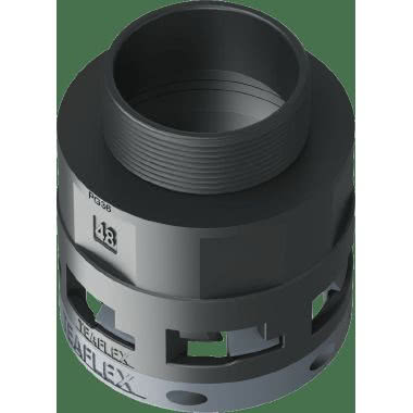 Raccordo diritto filetto maschio in poliammide IP66 product photo Photo 02 3XL