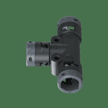 Raccordo di distribuzione a T in poliammide IP66 product photo Photo 02 3XL
