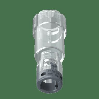 Raccordo filetto femmina Metrico fine trasparente per sensori in poliammide IP66 product photo Photo 01 3XL