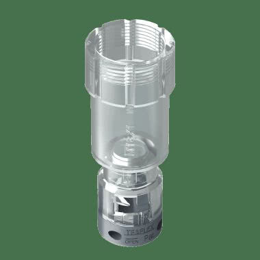 Raccordo filetto femmina Metrico fine trasparente per sensori in poliammide IP66 product photo Photo 03 3XL