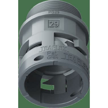 Raccordo diritto filetto maschio in poliammide IP66 product photo Photo 01 3XL