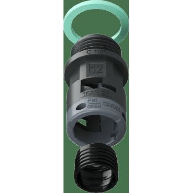 Raccordo diritto filetto maschio in poliammide IP68 product photo Photo 01 3XL