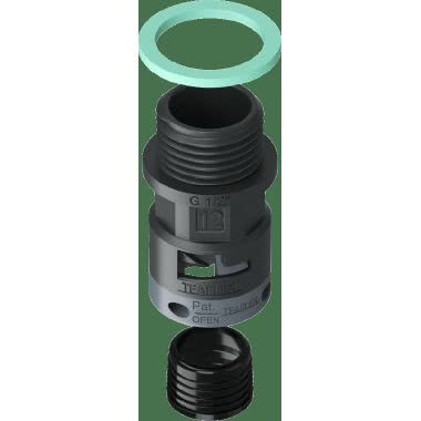 Raccordo diritto filetto maschio in poliammide IP68 product photo Photo 03 3XL