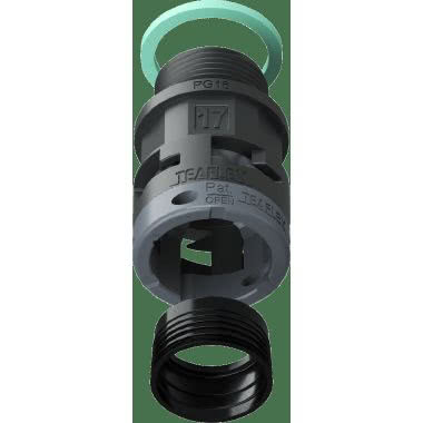 Raccordo diritto filetto maschio in poliammide IP68 product photo Photo 01 3XL