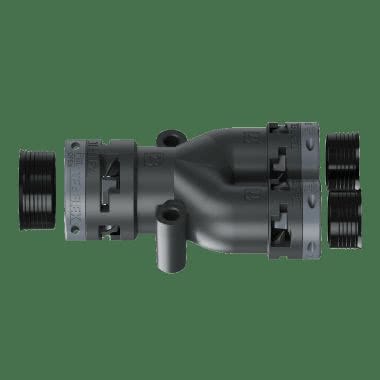 Raccordo di distribuzione a Y in poliammide IP68 product photo Photo 02 3XL