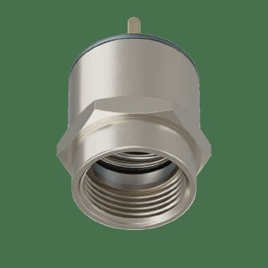 Raccordo ad innesto rapido filetto femmina in ottone nichelato IP67 product photo Photo 01 3XL