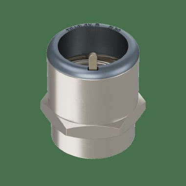 Raccordo ad innesto rapido filetto femmina in ottone nichelato IP67 product photo Photo 03 3XL