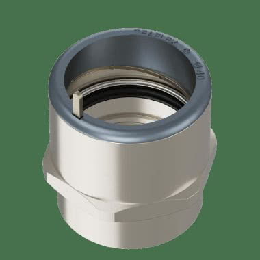 Raccordo ad innesto rapido filetto femmina in ottone nichelato IP67 product photo Photo 02 3XL