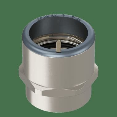 Raccordo ad innesto rapido filetto femmina in ottone nichelato IP67 product photo Photo 03 3XL