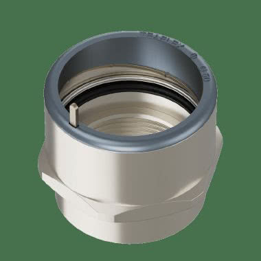 Raccordo ad innesto rapido filetto femmina in ottone nichelato IP67 product photo Photo 02 3XL