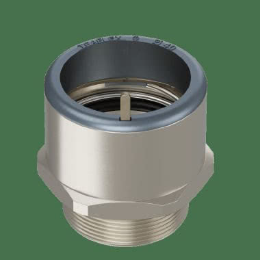 Raccordo ad innesto rapido filetto maschio in ottone nichelato IP67 product photo Photo 03 3XL