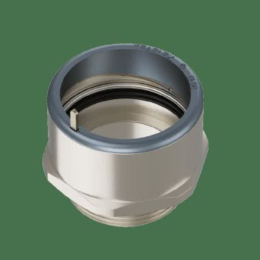 Raccordo ad innesto rapido filetto maschio in ottone nichelato IP67 product photo Photo 02 3XL