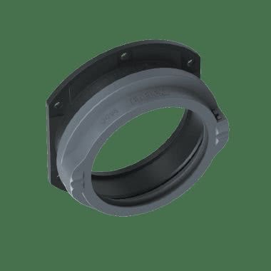 Raccordo Flangia Jumbo diritto in poliammide IP50 product photo Photo 02 3XL