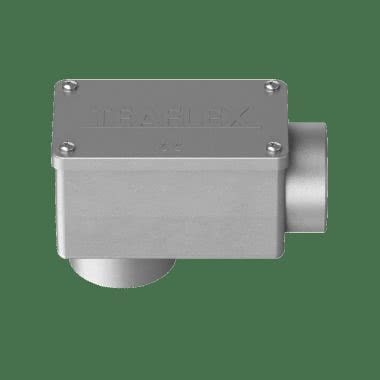 2 vie a 90° cassetta di derivazione a forma rettangolare in alluminio IP65 product photo Photo 03 3XL