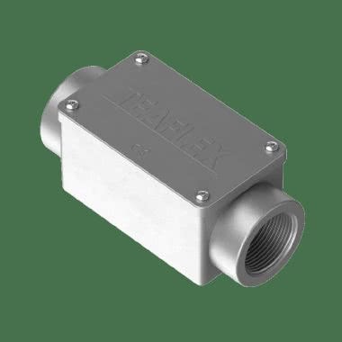 2 vie a cassetta di derivazione a forma rettangolare in alluminio IP65 product photo Photo 02 3XL