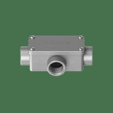 3 vie cassetta di derivazione a forma rettangolare in alluminio IP65 product photo Photo 03 3XL