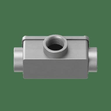 3 vie cassetta di derivazione a forma rettangolare in alluminio IP65 product photo Photo 01 3XL