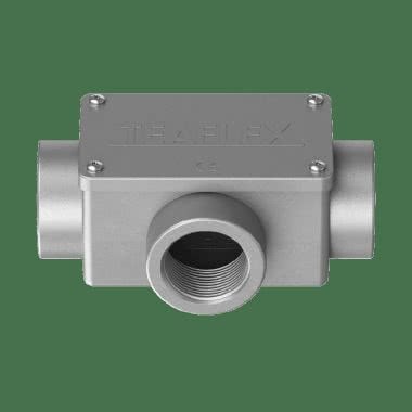 3 vie cassetta di derivazione a forma rettangolare in alluminio IP65 product photo Photo 03 3XL