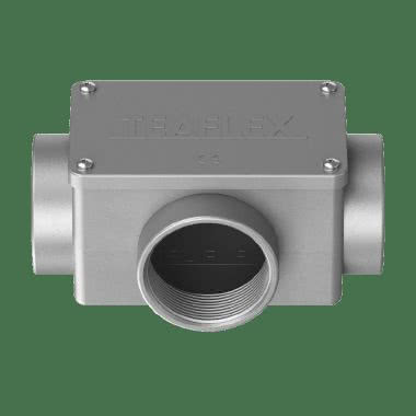 3 vie cassetta di derivazione a forma rettangolare in alluminio IP65 product photo Photo 03 3XL