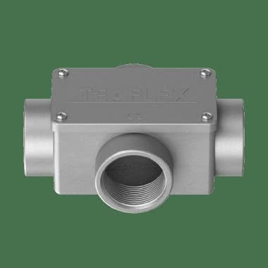 4 vie cassetta di derivazione a forma rettangolare in alluminio IP65 product photo Photo 03 3XL