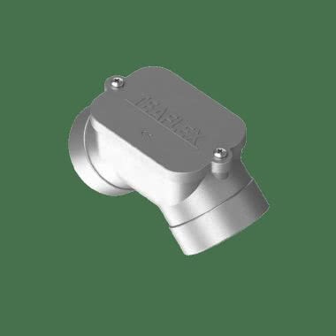 Curva in alluminio a 90°filetto femmina IP65 product photo Photo 02 3XL