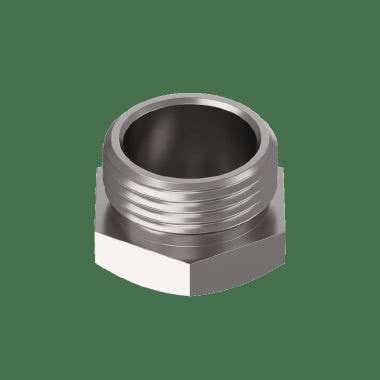 Tappo esagonale in ottone nichelato product photo Photo 03 3XL