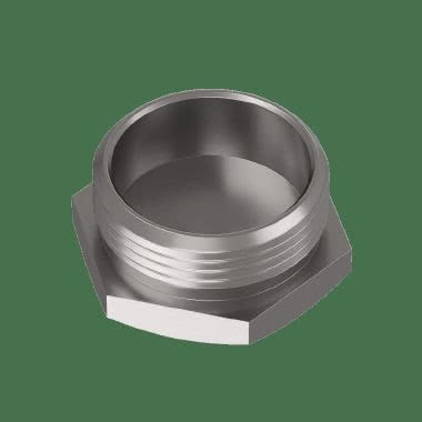 Tappo esagonale in ottone nichelato product photo Photo 02 3XL