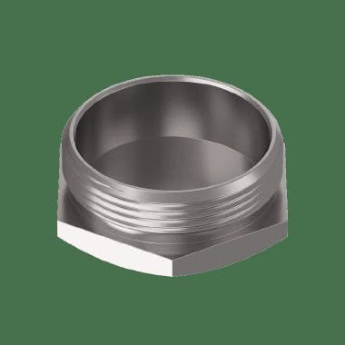 Tappo esagonale in ottone nichelato product photo Photo 03 3XL