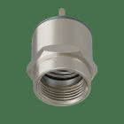 Raccordo ad innesto rapido filetto femmina in ottone nichelato IP67 product photo