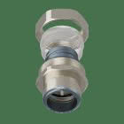 Giunto in ottone ad innesto rapido tra tubo STD e guaine metalliche tipo L-P-DAR-SVT-T-TP product photo