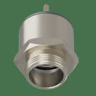 Raccordo ad innesto rapido filetto maschio in ottone nichelato IP67 product photo