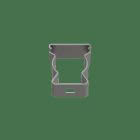 Collare di fissaggio a innesto rapido in acciaio inox AISI 304 per tubo STDX product photo