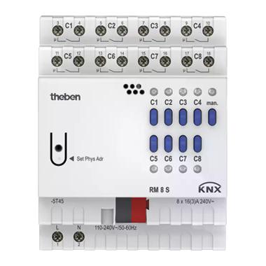 Rm 8S Knx Attuatore 8Can 16A product photo Photo 01 3XL
