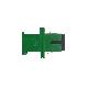 Adattatore Ottico SC Femmina – SC Femmina Duplex Monomodale (SM), con tappo autobloccante, Verde product photo Photo 01 2XS