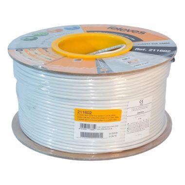 Cavo coassiale piccolo CXT-5, 24VAtC Euroclasse Eca (Sky Italia) (Conf. da 200 Mt.) product photo Photo 01 3XL