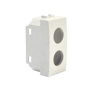 Plastiche per prese coassiali 2 Connettori product photo Photo 01 3XL