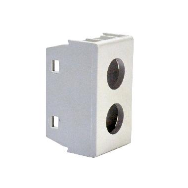 Plastiche per prese coassiali 2 Connettori product photo Photo 01 3XL