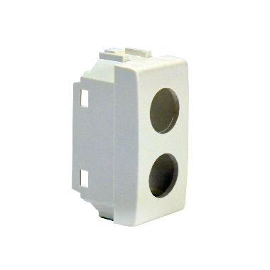 Plastiche per prese coassiali 2 Connettori product photo Photo 01 3XL