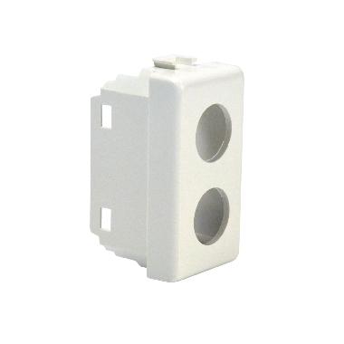 Plastiche per prese coassiali 2 Connettori product photo Photo 01 3XL