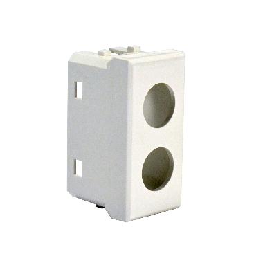 Plastiche per prese coassiali 2 Connettori product photo Photo 01 3XL