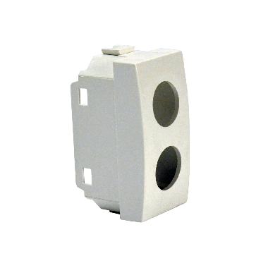 Plastiche per prese coassiali 2 Connettori product photo Photo 01 3XL