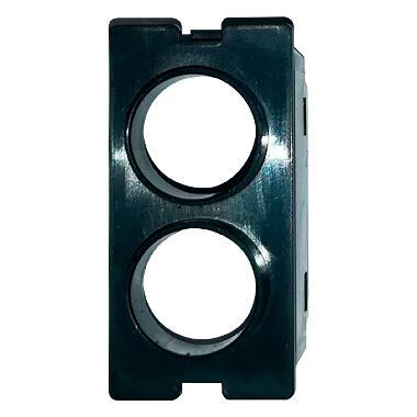 Plastiche per prese coassiali 2 Connettori product photo Photo 01 3XL
